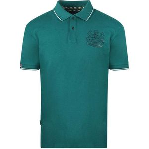 Aquascutum Unisex Volwassen Aldis Crest Polo Shirt (Groen)