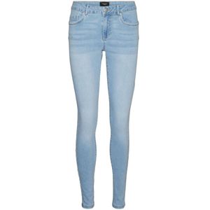 VERO MODA High Waist Skinny Jeans VMALIA Light Blue Denim - Maat 34/32