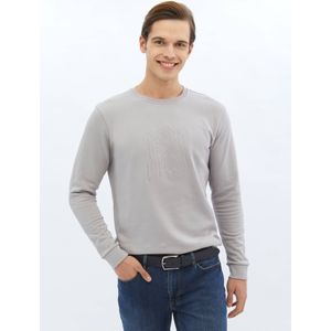 Sweatshirt met ronde hals en print