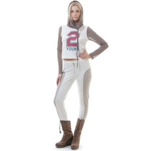 2-Young - Sportieve Hooded Crop Top