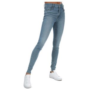 Levi's 720 Superskinny Jeans Met Hoge Taille - Lichtblauw - Dames - Maat 26 (Taille)