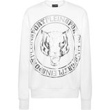Plein Sport - Sweatshirt Tiger - Zwart - Katoen - Regular Fit
