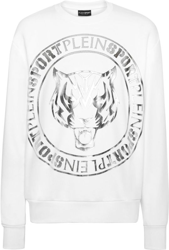 Plein Sport - Sweatshirt Tiger - Zwart - Katoen - Regular Fit