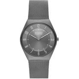 Skagen Grenen Ultra Slim Heren Horloge Grijs SKW6824