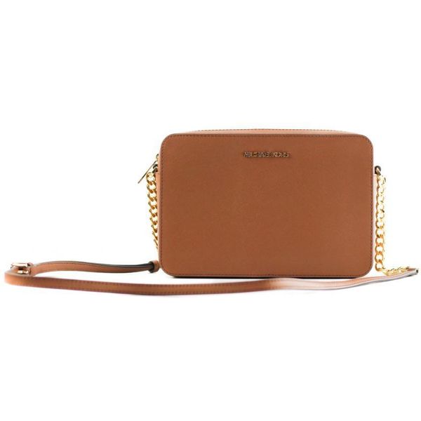 Michael Kors Brooklyn Large Flap Xbody Crossbody bag Bruin