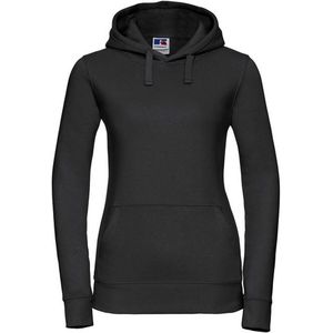 Russell Dames/Dames Authentic Hoodie (Zwart)