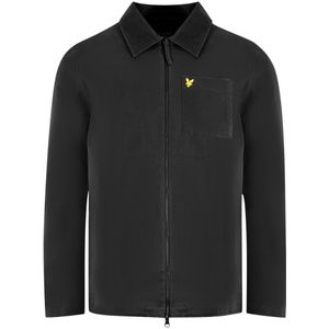 Lyle & Scott - LW1409V Z865 - Overshirt Jacket - Zwart - 100% Katoen