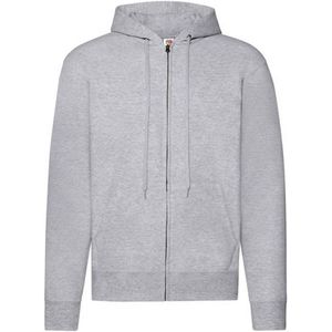 Fruit Of The Loom Unisex Volwassen Klassieker Hoodie (Grijze Heide) - Maat 3XL