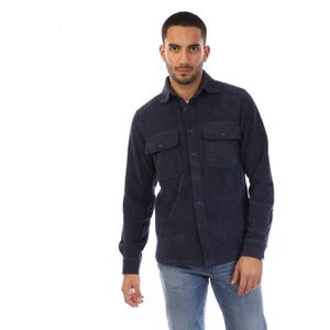 Herenoverhemd Belstaff Corduroy Fallgate in Navy