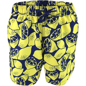 Losse Pasvorm Bedrukte Zwembroek Met Pocket Voor Mannen