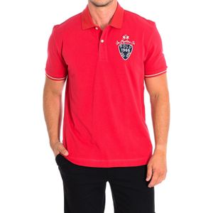 La Martina - Poloshirt - Rood - Katoen