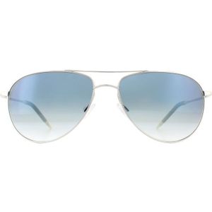 Oliver Peoples Zonnebril Benedict 1002 5241/3F Zilver Chrome Sapphire VFX | Sunglasses