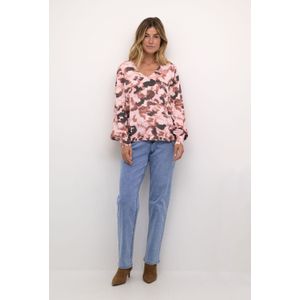 Blouse met lange mouwen Regular fit Blurred Rose