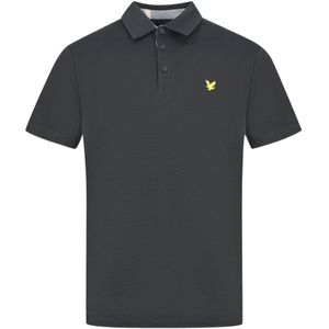 Lyle & Scott - Contour Placket Polo Shirt - Jet Black - Poloshirt