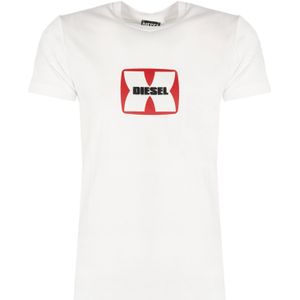 Diesel - T-Diegor - T-shirt - Wit