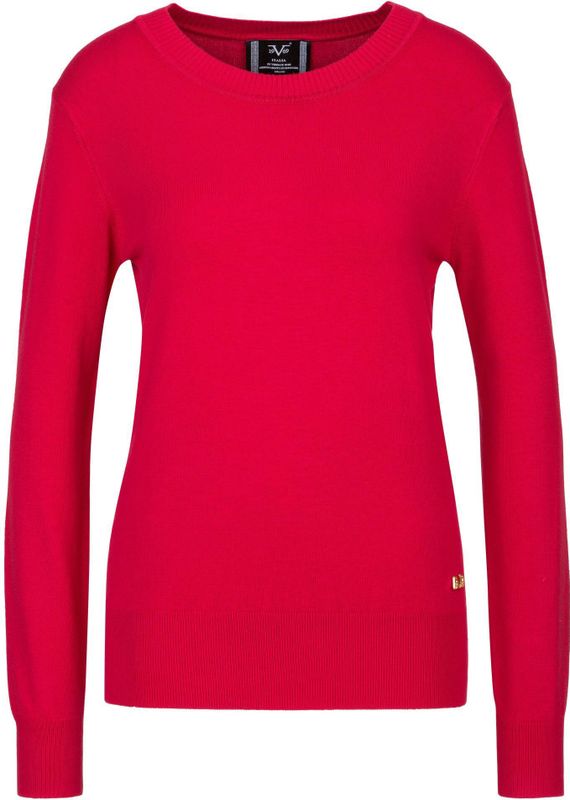 19V69 ITALIA - Trui - Rood - Viola - Gebreide Truien