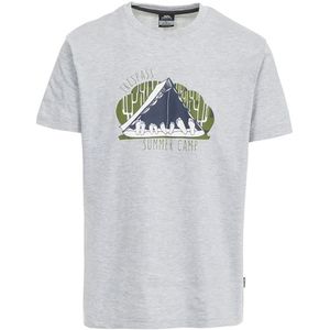 Trespass - Heren Camp Casual Korte MouwenT-Shirt (Grijs) - Maat 2XS