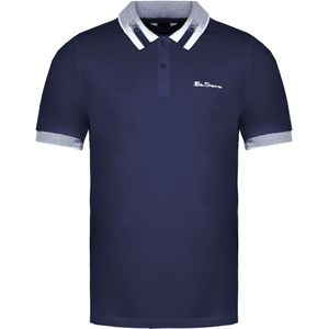 Ben Sherman - Kraag Rente - Heren Polo Shirt - Navy