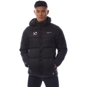 Gewatteerde herenjas van Sondico in zwart