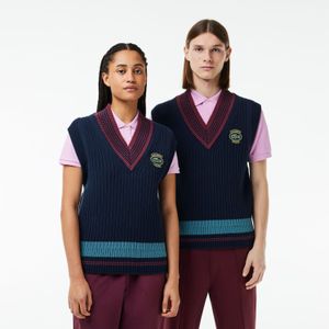 Lacoste - Heavy Cotton Badge Accent - Sweatshirt - Navy