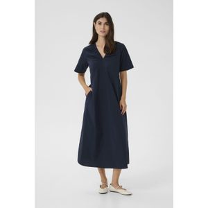 Jurk Fitted Blue Iris blue