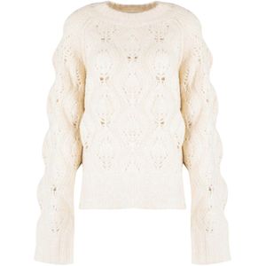 Silvian Heach stoppen Oversize Vrouw beige