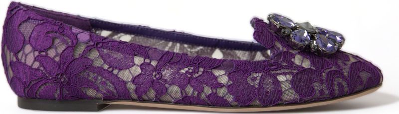 Dolce & Gabbana - Taormina - Ballerina's - Paars