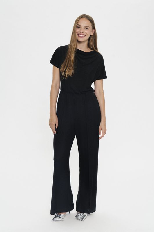 Saint Tropez, Dames, Jumpsuits & Playsuits, Zwart, Maat: M