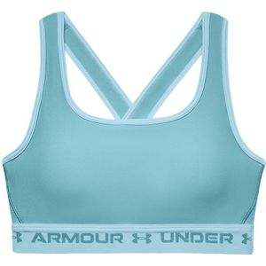 Under Armour - Crossback - Sportbeha - Blauw - Mid Ondersteuning