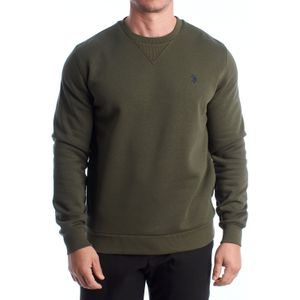 Herren-Fleece-Sweatshirt mit Rundhalsausschnitt US42187035