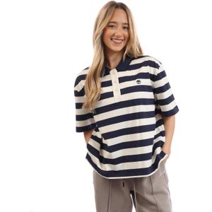 Timberland Vrouwen Poloshirt met Korte Mouw in Blauw
