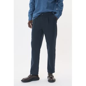 Casual broek Regular fit navy blue