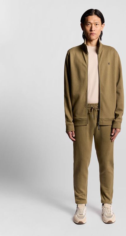 Lyle & Scott Diagonal Weave Joggingbroek - Groen