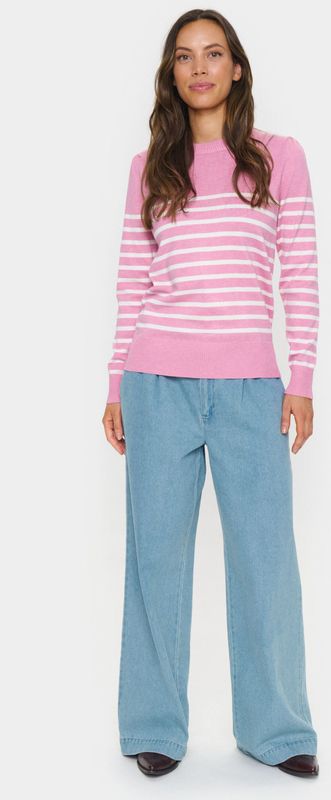 Saint Tropez, Dames, Truien, Roze, Maat: L