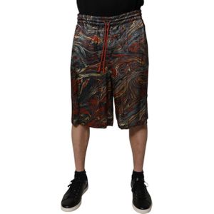 Dolce & Gabbana - Bermuda Shorts - Multicolor - 100% Polyester