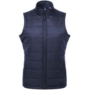 Premier Dames/Dames Recyclight Gewatteerd Gilet (Marine)