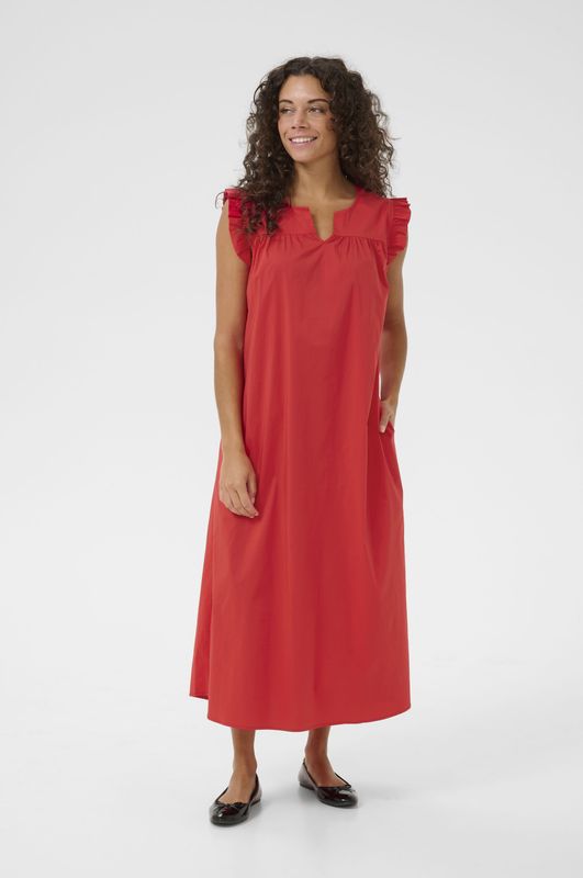 Jurk Relaxed fit Fiery Red
