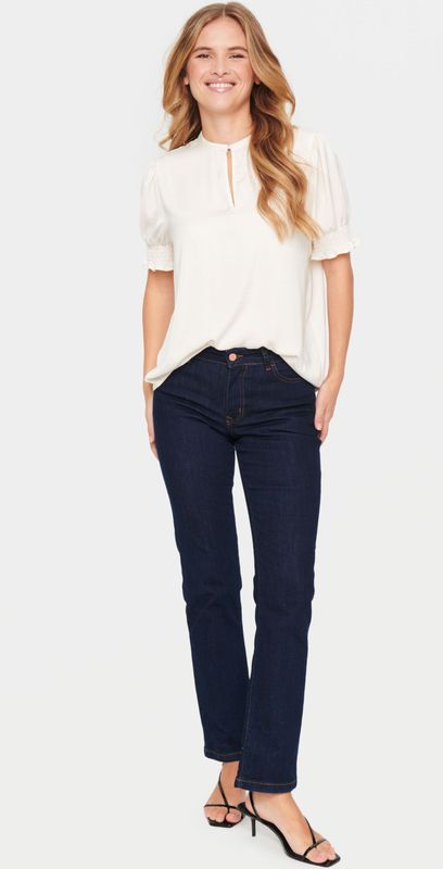 Overhemd met lang mouwen Regular fit Ice white