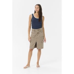 Kaffe, Dames, Rokken, Bruin, Maat: M Denim,