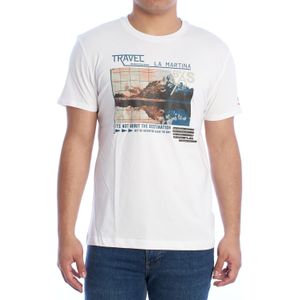 La Martina - YMR312-JS206 - T-shirt - Heren - Regular Fit - Korte Mouwen