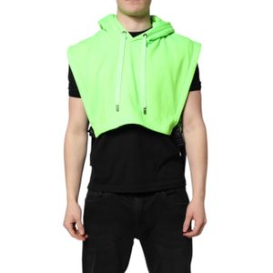 Mouwloze Hoodie Crop Top