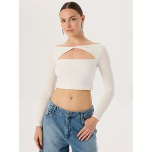 conLange Mouw Uitgesneden Bodycon