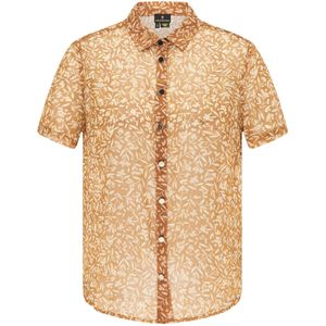 Dreimaster Blouse Dames kameel