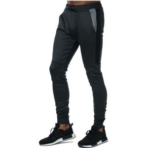 Gym King Core Plus Polyester Trainingsbroek Voor Heren, Zwart-grijs - Maat M
