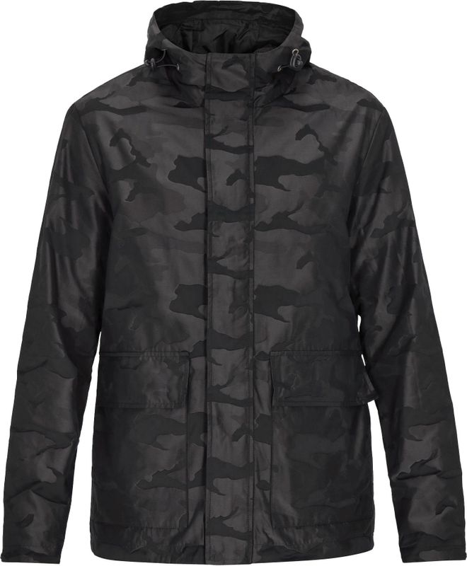 Mo - Anorak - Grijs - Camouflage - Heren Jack