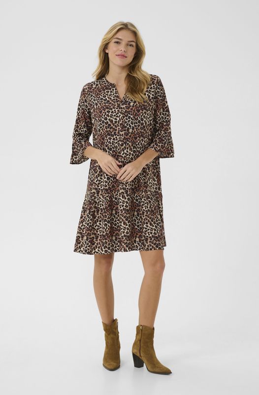 Jurk Loose fit Leopard Mix leopard