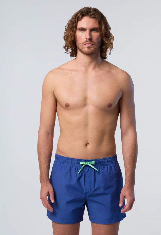 North Sails, Heren, Badkleding, Blauw, Maat: L Katoen,