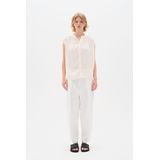 Tops - Effen - Viscose - Opstaande Kraag - Losse Pasvorm