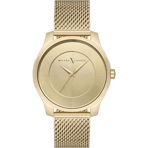 Milano X Change dames gouden quartzhorloge