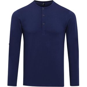 Premier Heren Long John Roll Tee (Indigo)
